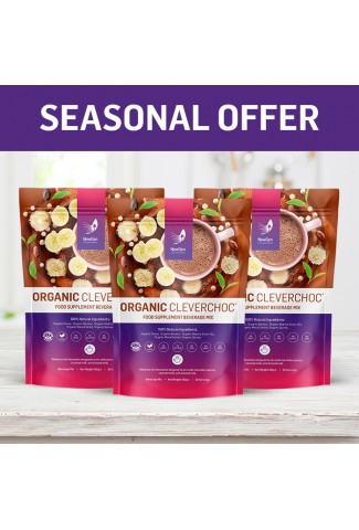 Seasonal offer - x3 Organic Clever Choc - Normal SRP £140.97